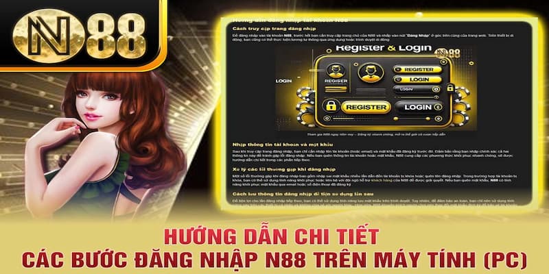 Hướng dẫn chi tiết cách đăng nhập N88